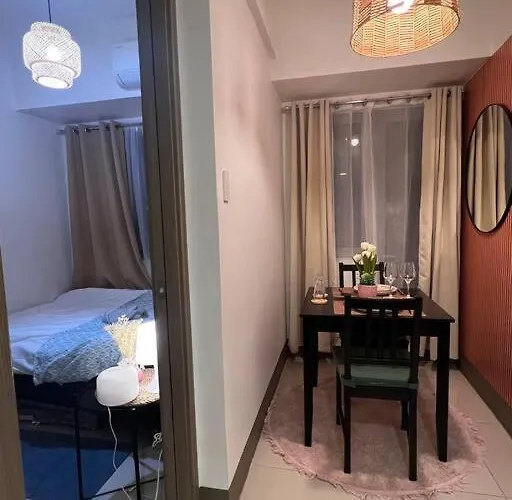 아파트 Casa Del Castillo At Fame Residences Near Megamall 마닐라